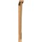 Ekena Millwork Traditional Block Smooth Bracket w/ Offset Brace, Western Red Cedar, 3 1/2"W x 40"D x 40"H BKT0402X40X40TRA05SWR - alternate 2